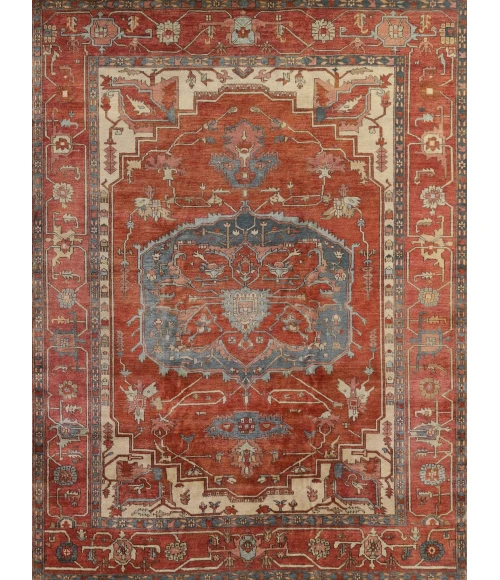 Exquisite Rugs Antique Weave Serapi Rust/Rust 334710X14 10ft.X14ft. Rect. Rug