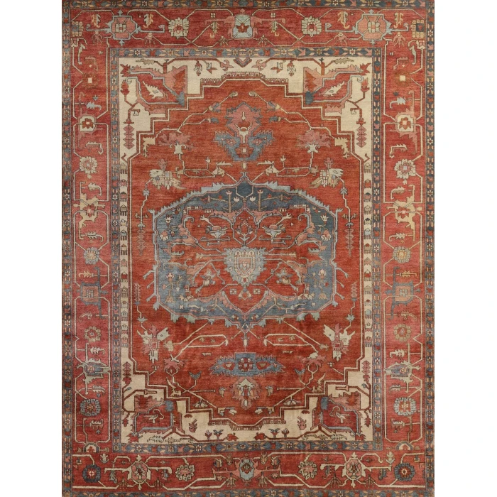 Exquisite Rugs Antique Weave Serapi Rust/Rust 334710X14 10ft.X14ft. Rect. Rug