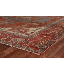 Exquisite Rugs Antique Weave Serapi Rust/Rust 33476X9 6ft.X9ft. Rect. Rug