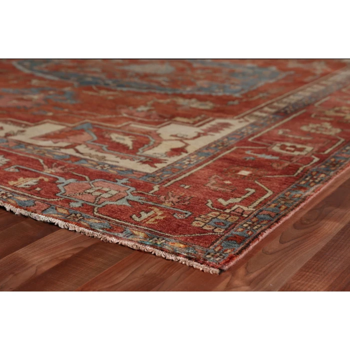 Exquisite Rugs Antique Weave Serapi Rust/Rust 334710X14 10ft.X14ft. Rect. Rug