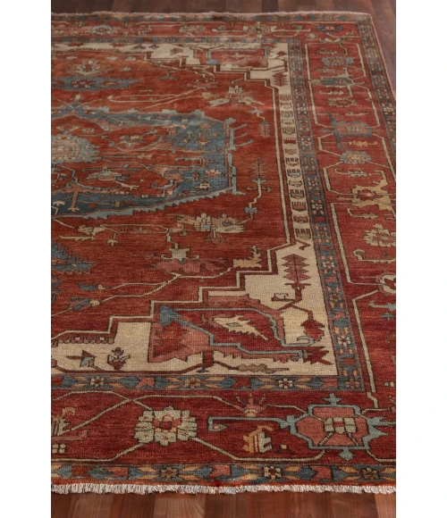 Exquisite Rugs Antique Weave Serapi Rust/Rust 334710X14 10ft.X14ft. Rect. Rug