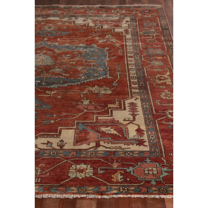 Exquisite Rugs Antique Weave Serapi Rust/Rust 334710X14 10ft.X14ft. Rect. Rug