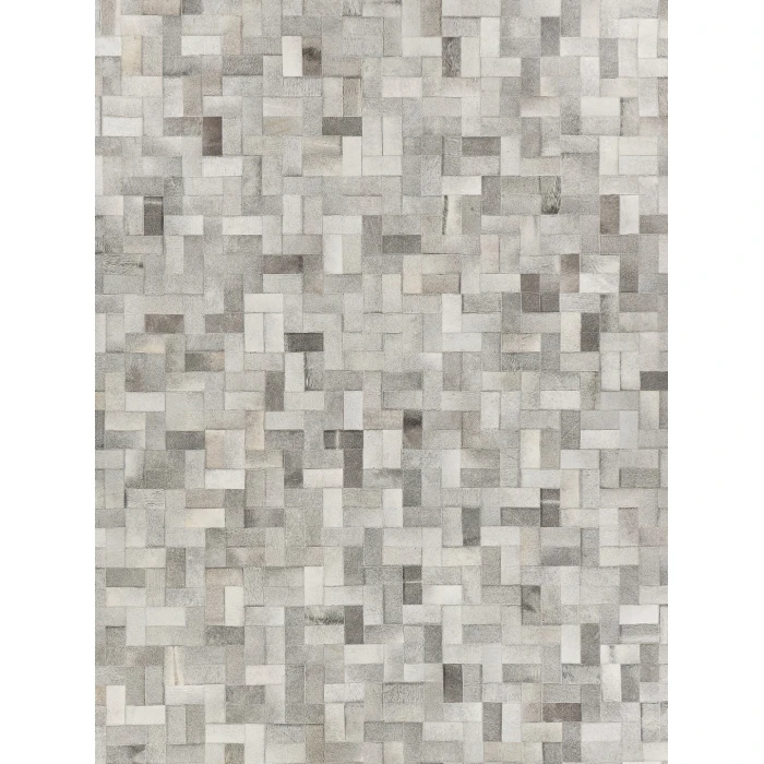 Exquisite Rugs Natural Hide Silver 335396X136 9ft.6in.X13ft.6in. Rect. Rug