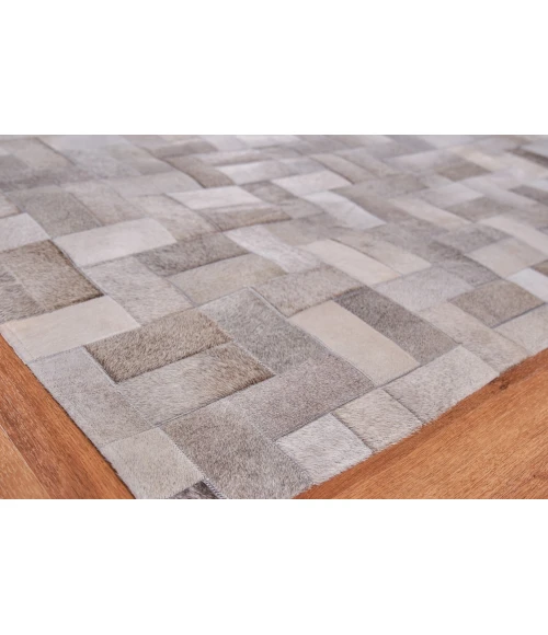 Exquisite Rugs Natural Hide Silver 3353116X146 11ft.6in.X14ft.6in. Rect. Rug