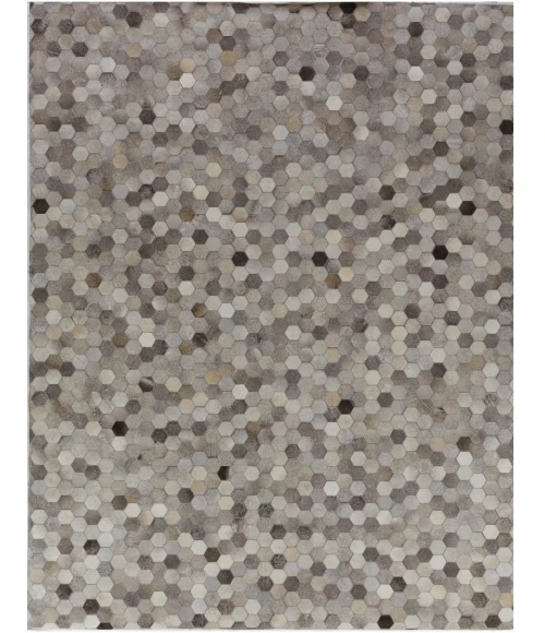 Exquisite Rugs Natural Hide Silver/Multi 33578X11 8ft.X11ft. Rect. Rug