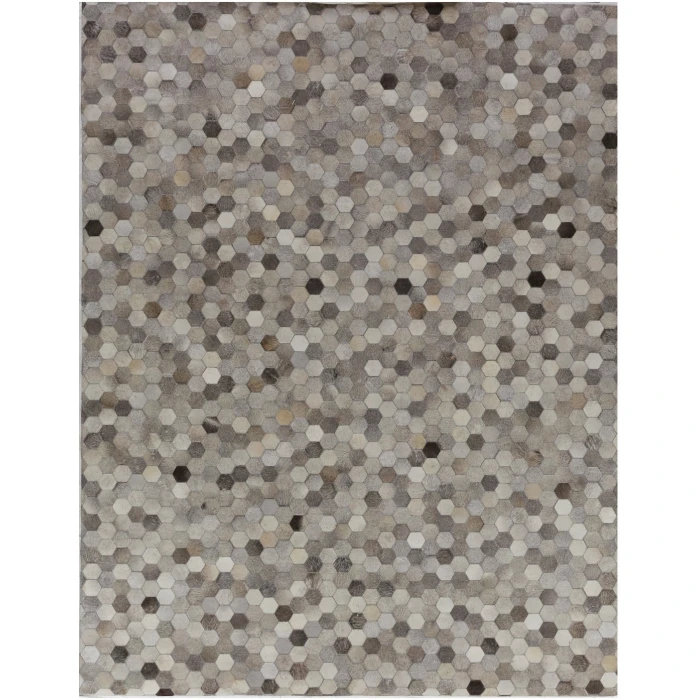 Exquisite Rugs Natural Hide Silver/Multi 33578X11 8ft.X11ft. Rect. Rug