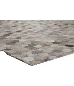 Exquisite Rugs Natural Hide Silver/Multi 33578X11 8ft.X11ft. Rect. Rug