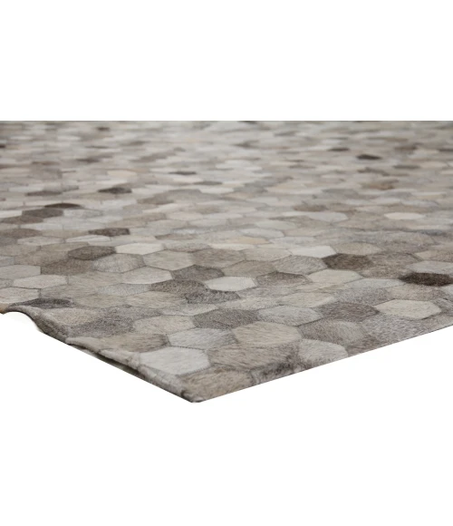 Exquisite Rugs Natural Hide Silver/Multi 33578X11 8ft.X11ft. Rect. Rug
