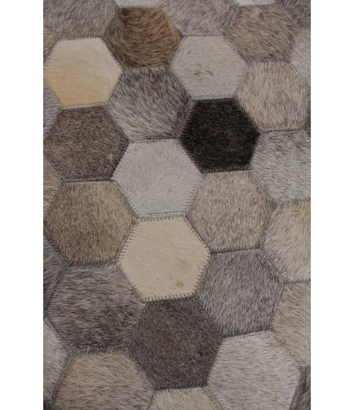 Exquisite Rugs Natural Hide Silver/Multi 33578X11 8ft.X11ft. Rect. Rug