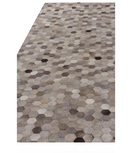 Exquisite Rugs Natural Hide Silver/Multi 33578X11 8ft.X11ft. Rect. Rug