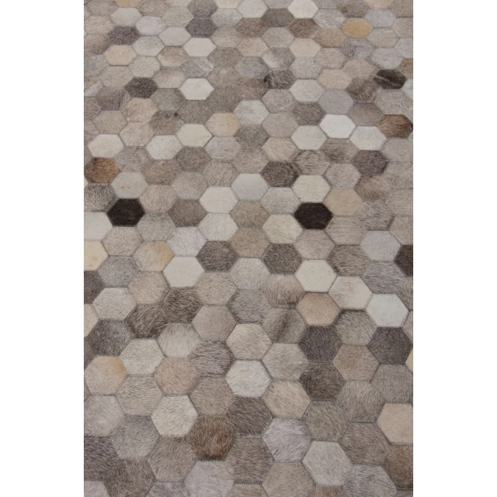 Exquisite Rugs Natural Hide Silver/Multi 33578X11 8ft.X11ft. Rect. Rug