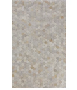 Exquisite Rugs Natural Hide Ivory/Multi 33588X11 8ft.X11ft. Rect. Rug