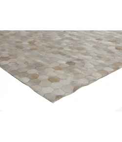 Exquisite Rugs Natural Hide Ivory/Multi 33588X11 8ft.X11ft. Rect. Rug