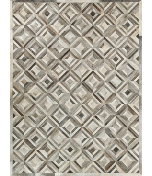 Exquisite Rugs Natural Hide Silver 336196X136 9ft.6in.X13ft.6in. Rect. Rug