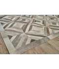 Exquisite Rugs Natural Hide Silver 336196X136 9ft.6in.X13ft.6in. Rect. Rug