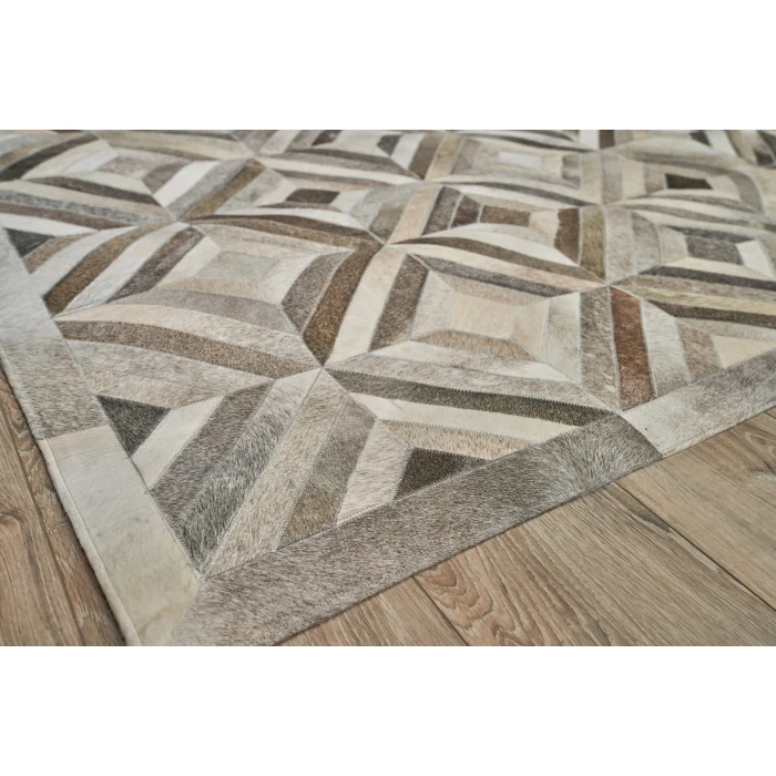Exquisite Rugs Natural Hide Silver 3361136X176 13ft.6in.X17ft.6in. Rect. Rug