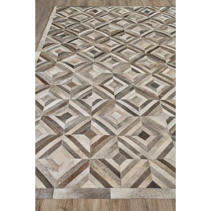 Exquisite Rugs Natural Hide Silver 3361136X176 13ft.6in.X17ft.6in. Rect. Rug
