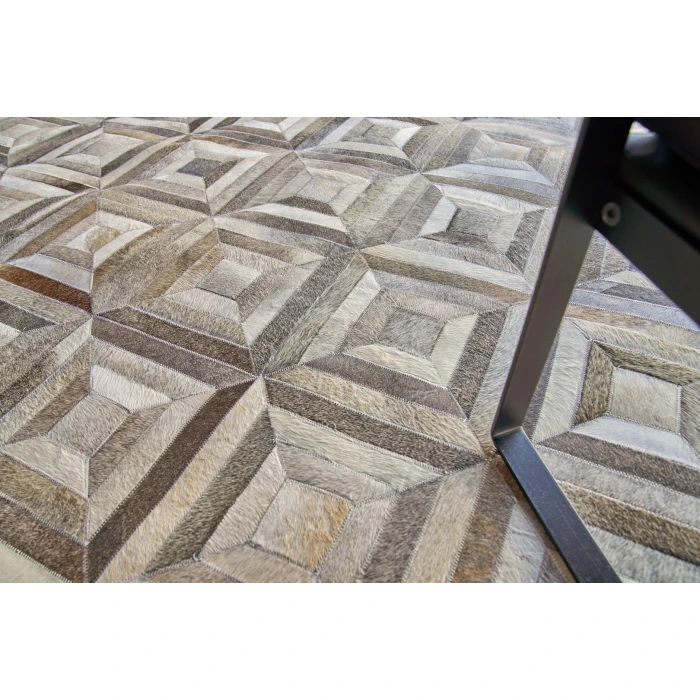 Exquisite Rugs Natural Hide Silver 3361136X176 13ft.6in.X17ft.6in. Rect. Rug