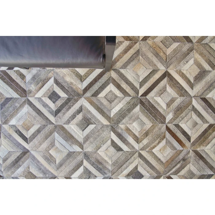 Exquisite Rugs Natural Hide Silver 3361136X176 13ft.6in.X17ft.6in. Rect. Rug