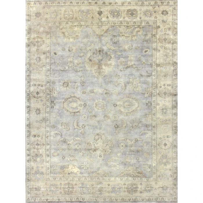 Exquisite Rugs Antique Weave Oushak Gray/Ivory 33698X10 8ft.X10ft. Rect. Rug