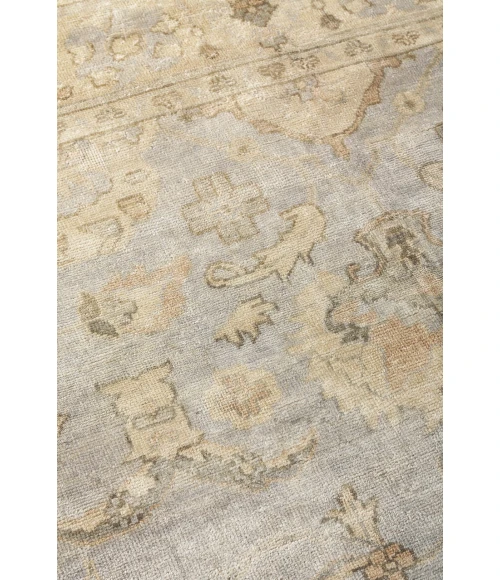 Exquisite Rugs Antique Weave Oushak Gray/Ivory 336914X18 14ft.X18ft. Rect. Rug