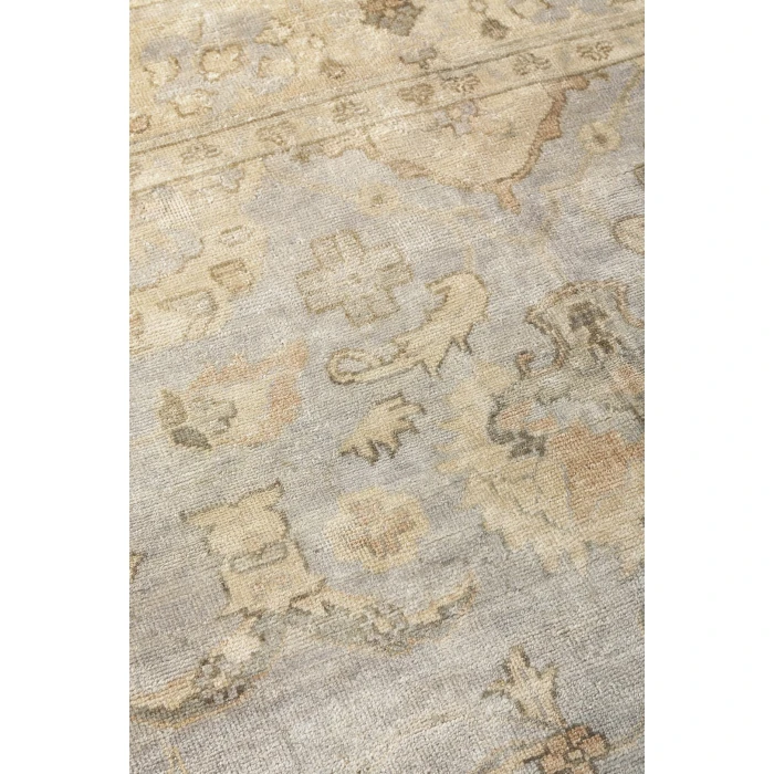 Exquisite Rugs Antique Weave Oushak Gray/Ivory 33698X10 8ft.X10ft. Rect. Rug
