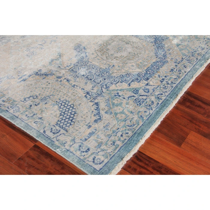 Exquisite Rugs Fine Mamluk Blue 337112X15 12ft.X15ft. Rect. Rug