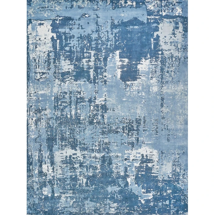 Exquisite Rugs Koda Blue/Ivory 33798X10 8ft.X10ft. Rect. Rug