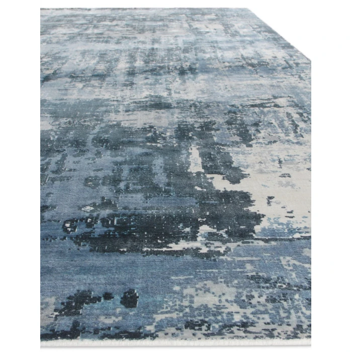 Exquisite Rugs Koda Blue/Ivory 33798X10 8ft.X10ft. Rect. Rug