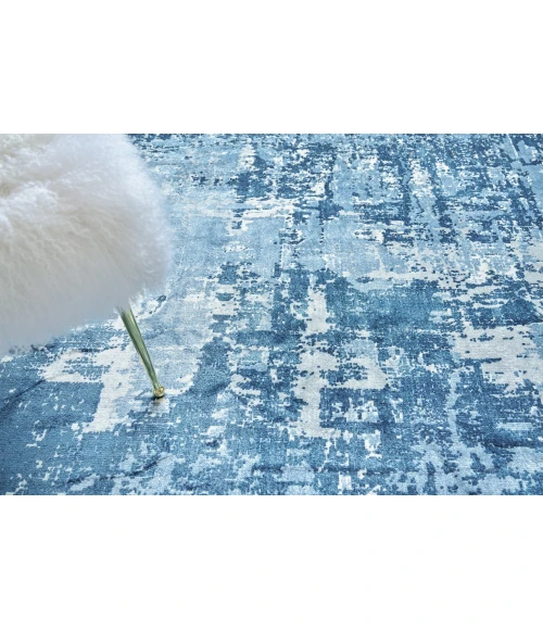 Exquisite Rugs Koda Blue/Ivory 337910X14 10ft.X14ft. Rect. Rug