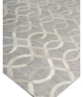Exquisite Rugs Berlin Silver/Ivory 341396X136 9ft.6in.X13ft.6in. Rect. Rug