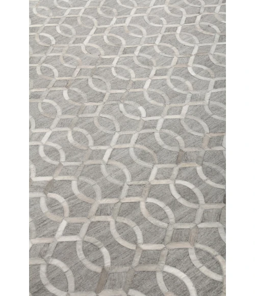Exquisite Rugs Berlin Silver/Ivory 341396X136 9ft.6in.X13ft.6in. Rect. Rug