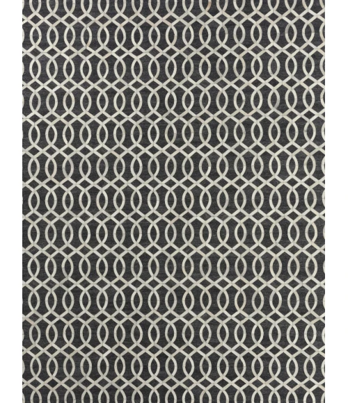 Exquisite Rugs Berlin Charcoal/Ivory 34148X11 8ft.X11ft. Rect. Rug