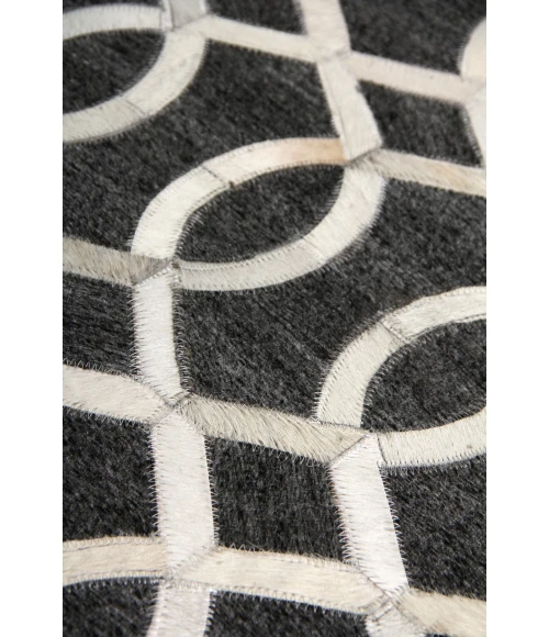 Exquisite Rugs Berlin Charcoal/Ivory 34148X11 8ft.X11ft. Rect. Rug