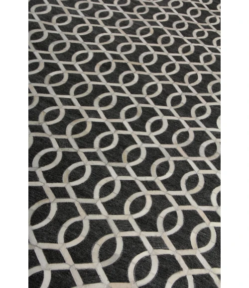 Exquisite Rugs Berlin Charcoal/Ivory 34148X11 8ft.X11ft. Rect. Rug