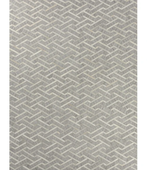 Exquisite Rugs Berlin Silver/Ivory 341696X136 9ft.6in.X13ft.6in. Rect. Rug