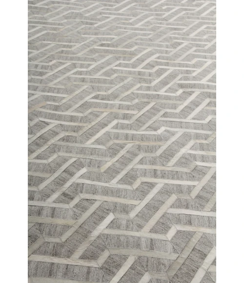 Exquisite Rugs Berlin Silver/Ivory 341696X136 9ft.6in.X13ft.6in. Rect. Rug