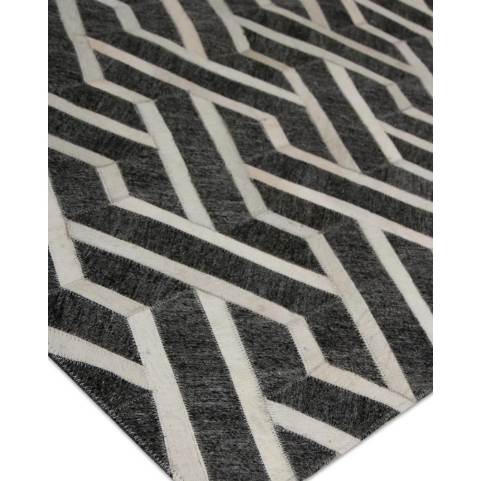 Exquisite Rugs Berlin Charcoal/Ivory 341796X136 9ft.6in.X13ft.6in. Rect. Rug