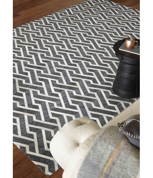 Exquisite Rugs Berlin Charcoal/Ivory 34178X11 8ft.X11ft. Rect. Rug