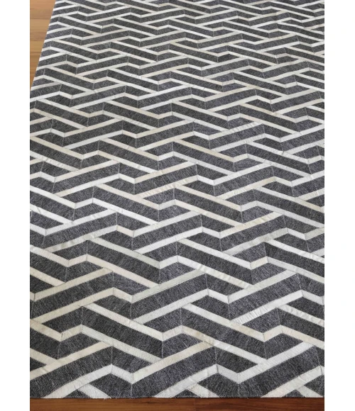 Exquisite Rugs Berlin Charcoal/Ivory 34178X11 8ft.X11ft. Rect. Rug