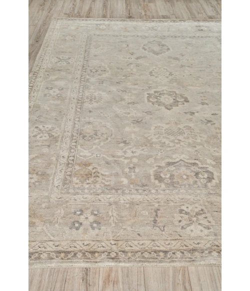 Exquisite Rugs Antique Weave Oushak Ivory/Gray 342014X18 14ft.X18ft. Rect. Rug