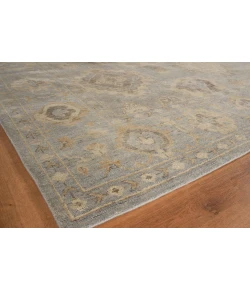 Exquisite Rugs Antique Weave Oushak Light Blue 34218X10 8ft.X10ft. Rect. Rug