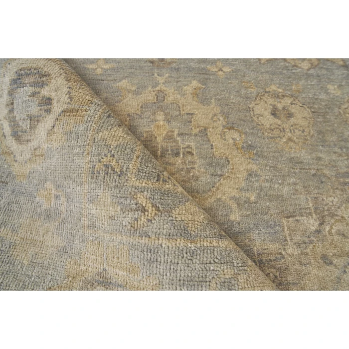 Exquisite Rugs Antique Weave Oushak Light Blue 34218X10 8ft.X10ft. Rect. Rug