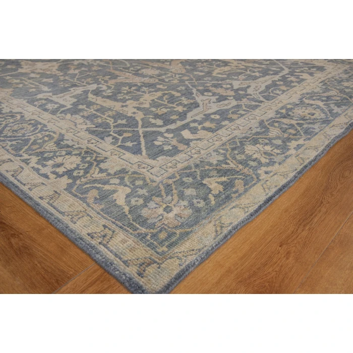 Exquisite Rugs Antique Weave Oushak Blue 34228X10 8ft.X10ft. Rect. Rug