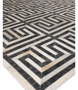 Exquisite Rugs Berlin Charcoal/Ivory 34558X11 8ft.X11ft. Rect. Rug