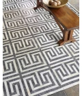 Exquisite Rugs Berlin Charcoal/Ivory 34555X8 5ft.X8ft. Rect. Rug