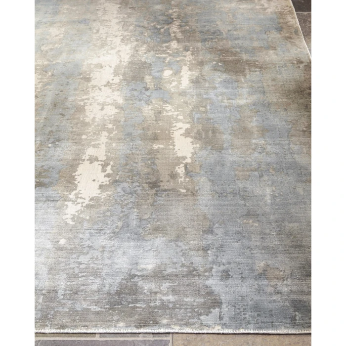 Exquisite Rugs Koda Silver/Blue 34609X12 9ft.X12ft. Rect. Rug