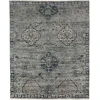 Exquisite Rugs Antique Weave Bamboo Gray/Denim 348312X15 12ft.X15ft. Rect. Rug