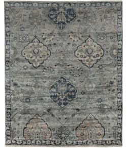 Exquisite Rugs Antique Weave Bamboo Gray/Denim 34838X10 8ft.X10ft. Rect. Rug