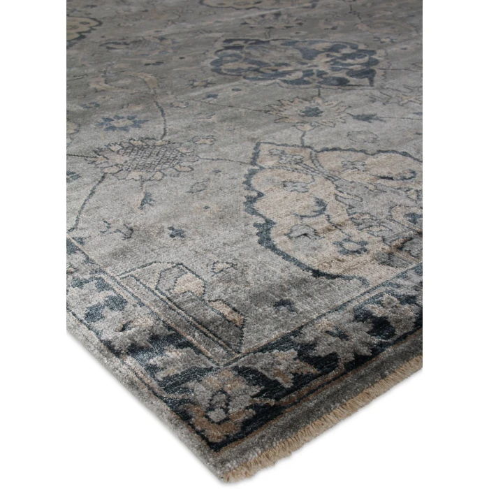 Exquisite Rugs Antique Weave Bamboo Gray/Denim 34838X10 8ft.X10ft. Rect. Rug